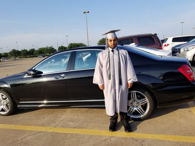 graduation limo in  Richardson TX